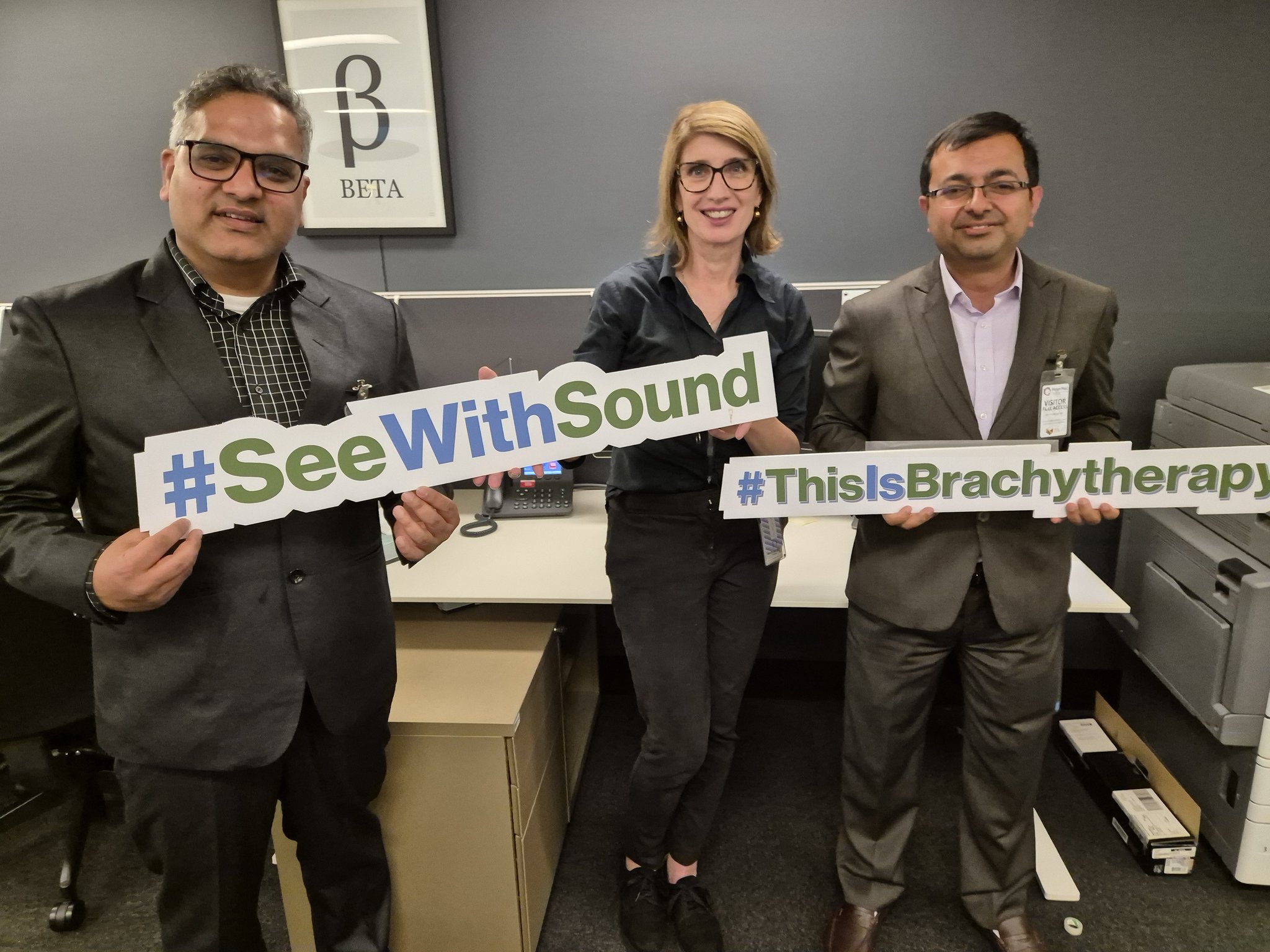 Seeing with Sound Brachytherapy at PeterMac